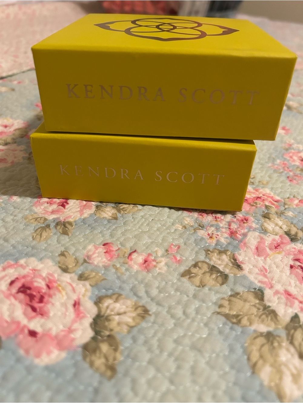Kendra Scott gift Boxes - Yellow